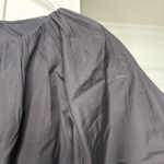 Madewell NWT Bubble-Sleeve Top Poplin True Black Photo 3