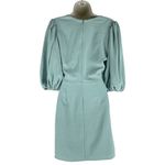 Amanda Uprichard Alida Waist Tie Mini Dress Waist Tie Sage Green Size S Photo 4