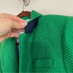 J.Crew  Green Picnic Tweed Comb Schoolboy Blazer Size 4 Photo 5
