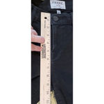 Frame  Denim Size 29‎ Le Skinny De Jeanne Jeans Black Distressed Raw Hem Photo 7