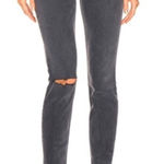 GRLFRND karolina high waisted straight leg black jeans Photo 0