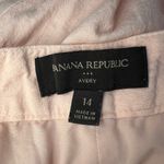 Banana Republic Women's Avery Pink Linen Blend Pants Size 14 Photo 2
