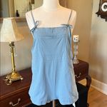 Cider  Overall Romper Powder Blue New Photo 6