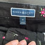 Karen Scott  Women’s Floral print Skort Size 10 Photo 6