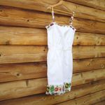 Love moschino NWT Patches White Mini Ruffle Dress Photo 6