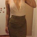 Rouched H line skirt. Xs Brown Photo 0