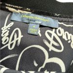 Catherine Malandrino  for Design Nation Ivory/Black Paris Skirt size 4 Photo 3