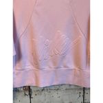 Nike Dri-Fit Lux Logo Cropped Crewneck pink sweatshirt, size XS Photo 1