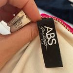 ABS Allen Schwartz Pink Paisley Bikini Set Vintage Photo 1