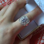 Charter Club  CZ ring. Size 10 Photo 5