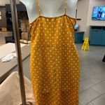 Sundress Mustard Yellow with Plunge Neckline for Cocktail Large see pictures Photo 2