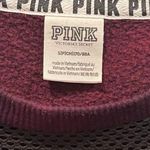 PINK - Victoria's Secret PINK Tie Dye Burgundy Sweater Photo 3