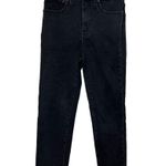 Madewell  Classic Straight Jeans Lunar Wash Black Grommet Edition Women’s Size 26 Photo 0