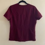 FIGS  Burgundy Catarina Scrub Top Uniform Medical Nurse Doctor Women's size Small Photo 5