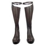 Gucci  Victoria Equestrian Leather Tall Riding Boots Dark Brown Size 37 Photo 6