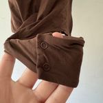 SKIMS NEW!! Fits Everybody High Neck Bodysuit in Cocoa Brown Photo 3