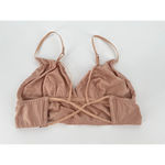 Cosabella  Tempo Triangle Bralette Sz S Sette Pale Pink Wireless Comfort Photo 1