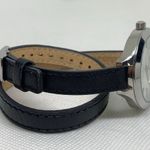 Stuhrling Swiss quartz Women's Wrap Watch Black Buckle leather 50MWR running Photo 5