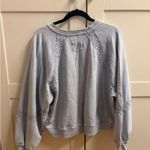 Aerie  Hey Crochet Sweatshirt Photo 1