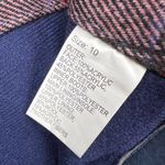 Muk Luks Blue Faux Suede Winter Boots Red Plaid Calf Lining NEW Women’s Size 10 Photo 8