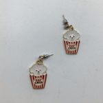 NEW fashion dog in popcorn container earrings Red Photo 14