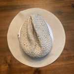 Calia Wide Brim Fedora Straw Hat Gray Photo 0