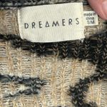 Dreamers  Leopard Print Open Cardigan Sweater Small/Medium Cozy Chic Photo 5