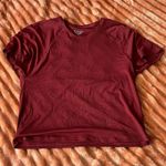Athleta  Red T-Shirt Photo 0