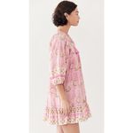 Cleobella ππ Magdalena Mini Dress ~ Pink Wildflower Block Print Medium M NWT Photo 1