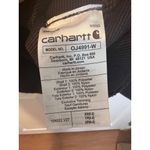 Carhartt Women’s Fleece Pullover Jacket XS Blackberry Heather Relaxed 104922 Photo 5