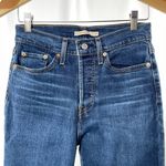 Levi's Levi’s Wedgie Straight Fit Jeans in Charleston Outlasted - Dark Wash Size 27 Photo 5
