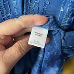 Sami & Jo  size PL V neck sequins peplum hem boho fairy core top. Photo 4