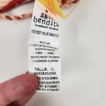 Agua Bendita  Meline Shaka Bikini Bottom in Surf Print Size XL NWT Ruched Photo 7