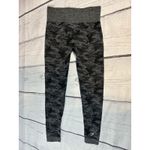 Gymshark Leggings Medium Gray Black Camo Seamless High Waist Yoga Activewear Photo 2