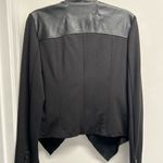 Edyson Elegant Black Drape Front Blazer Size XL Photo 1