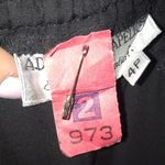 Adrianna Papell vintage long black skirt 4P Photo 4