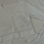 Lululemon  ribbed cropped longsleeve with built in bra size women’s 4 Photo 1