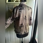 ZARA Vintage sequin satin formal layering top, size medium Photo 5