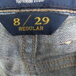 Lucky Brand Lucky 8 30x30 Sweet N Low Medium Wash Boot Cut Jeans with Contrast Stitching Photo 2