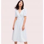 Kate Spade New York Light Denim Wrap Dress size 6 Photo 1