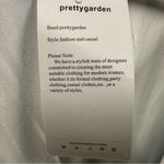 Pretty Garden Viscose Striped Wrap Look V Neck Ruffled Hem Flowy Dress Womens XL Photo 9