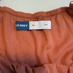 Old Navy  Dress Set/2 XL Tier Layer Mini Swing‎ Dress Coral/Black Eyelet Trendy # Photo 10