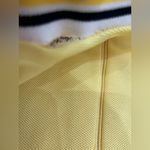 Vintage 60s Queen Casual Yellow Bee High Neck Mesh Athletic Midi Dress Photo 10