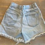 Forever 21 Light Wash Distressed Denim Shorts Photo 2