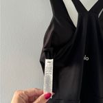 Alo Yoga ALO Airbrush Black Mini Dress S Photo 6
