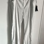 NYDJ New Women’s Linen Blend Slubby Striped Career Brunch Trouser Pants Photo 4