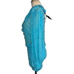 New NWT Retrofête Lennon Crystal Mini Dress XS Blue Atoll Silk Chiffon $795 Photo 9