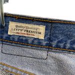 Levi's  501 Blue Denim Distressed Skinny Jeans Sz 28 Photo 4