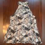 Kenar 100% Silk Halter Neck Floral Blouse - Medium Photo 2