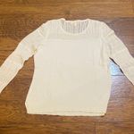 Etcetera White Long Sleeve Sweater Photo 2